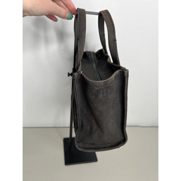Marc Jacobs the Canvas Small Tote Bag Small Black No Strap - Picture 3 of 13
